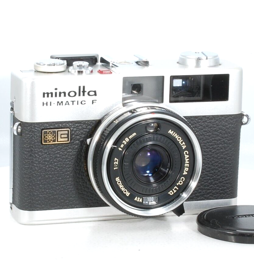 Minolta　HI MATIC 　　Q738 Minolta Hi-Matic F Film Camera 38mm F2.7 Lens [Excellent+3