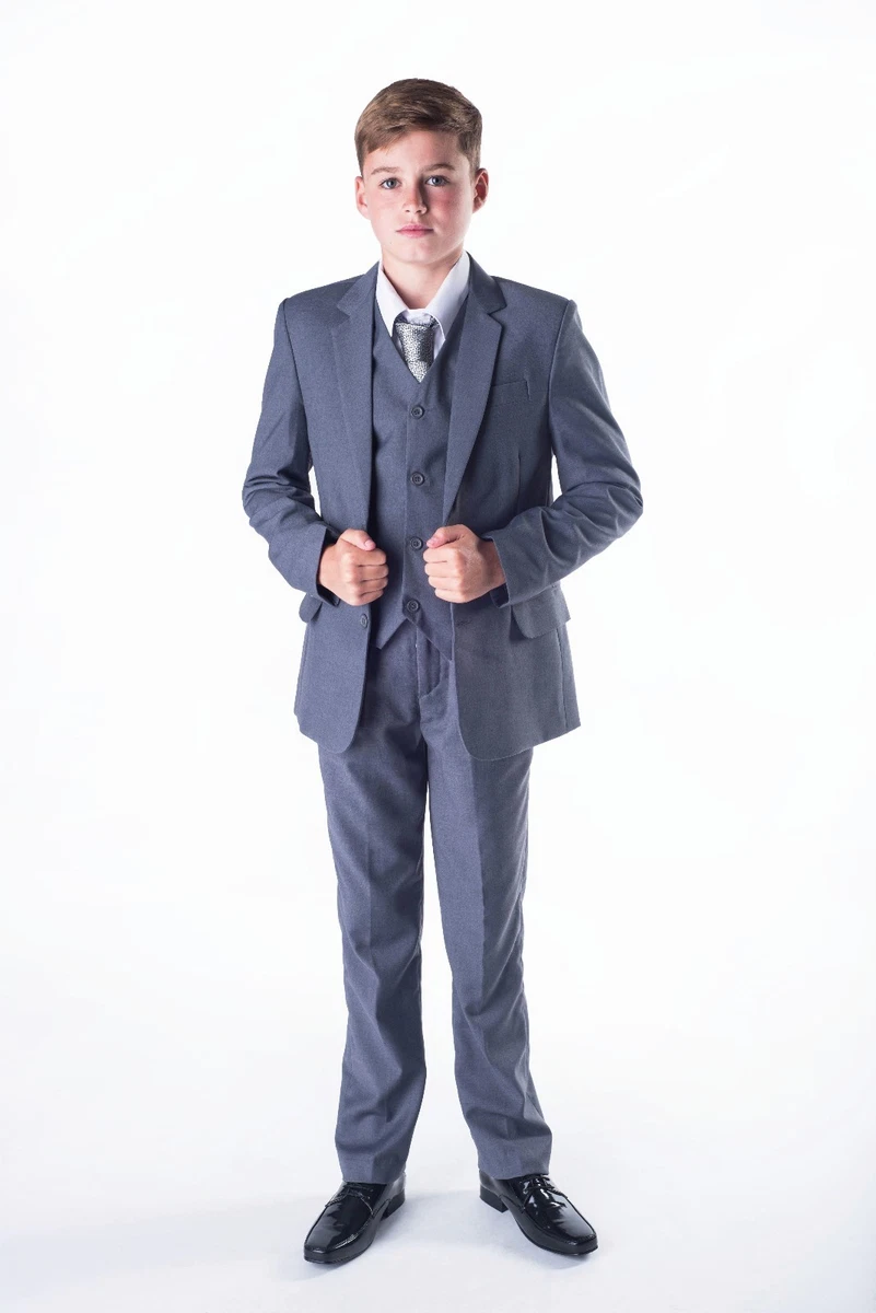 Grey hot sale boys blazer