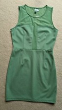 NWT Forever 21 Green Fitted Sheath Sleeveless Mini Dress Size Medium 