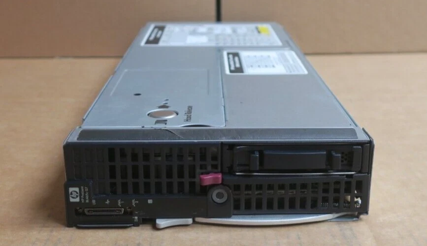 HP ProLiant BL465c G7 Blade Server 2x AMD Opteron 8C 6128 64GB RAM P410i RAID - Image 2 of 4