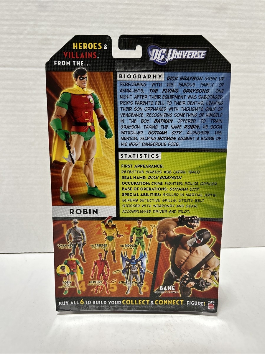 Dick Grayson DC Universe Classics Robin BAF Bane 2010 Mattel Dcuc