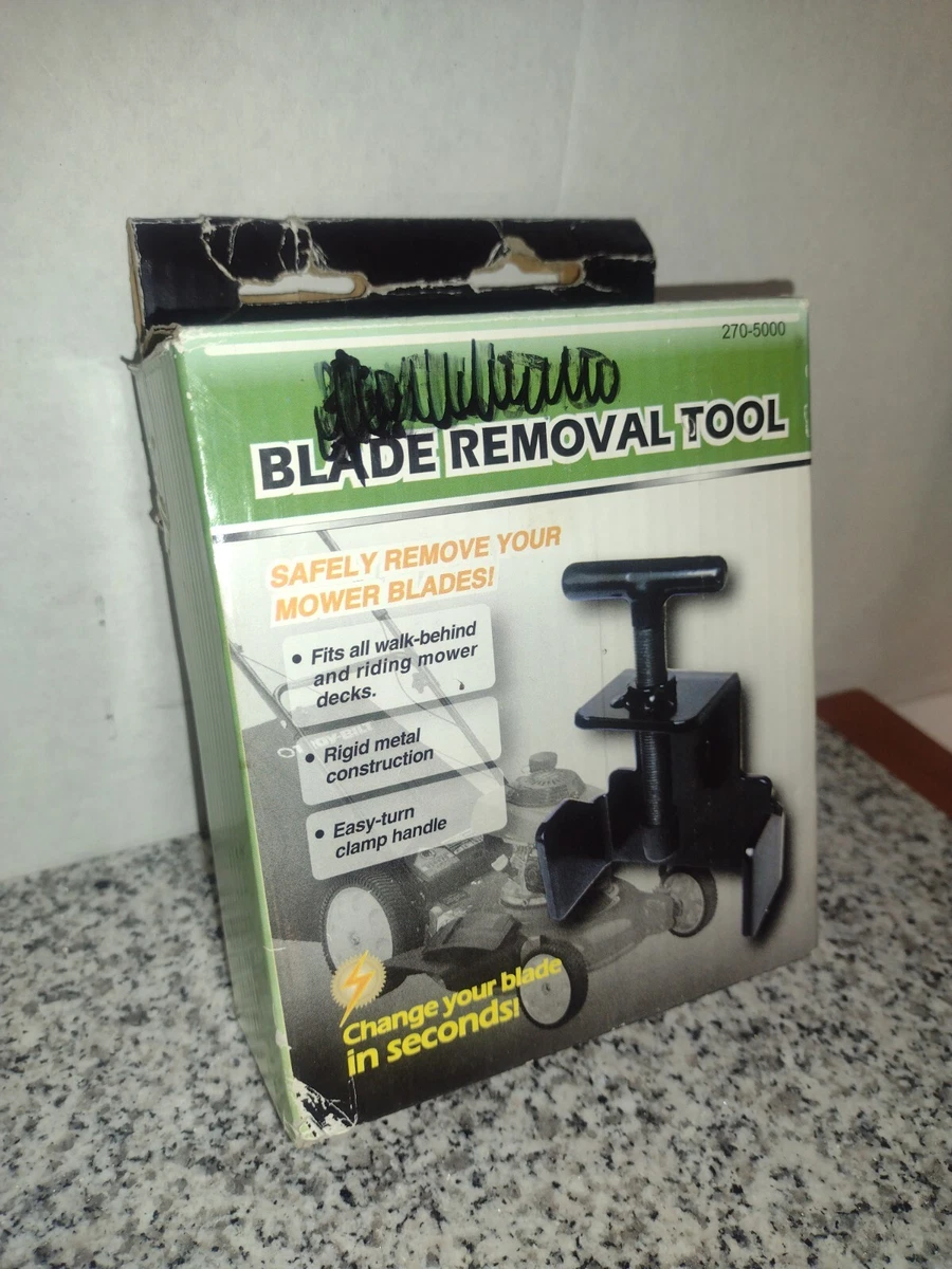 Lawn Mower Blade Removal Tool Fits ALL Walk Behind Riding Lawn Mowers