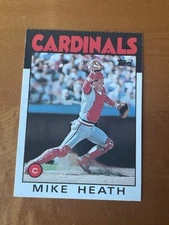 1986 Topps Traded #46T Mike Heath - St. Louis Cardinals NRMT