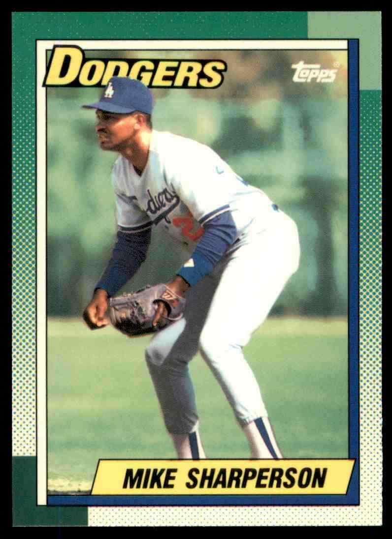 1990 Topps Tiffany Mike Sharperson #117