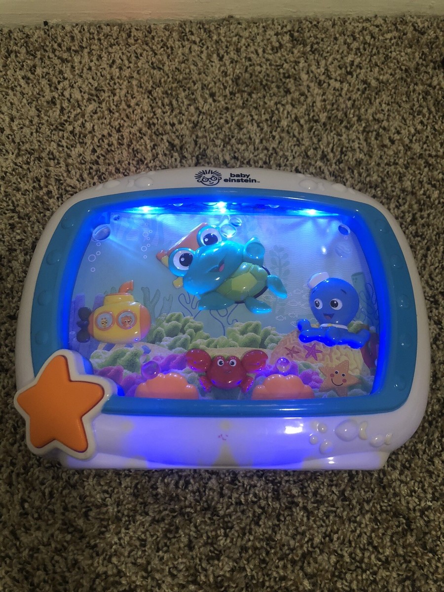 Baby Einstein Sea Dreams Sleep Soother Music Crib Toy Fish Tank
