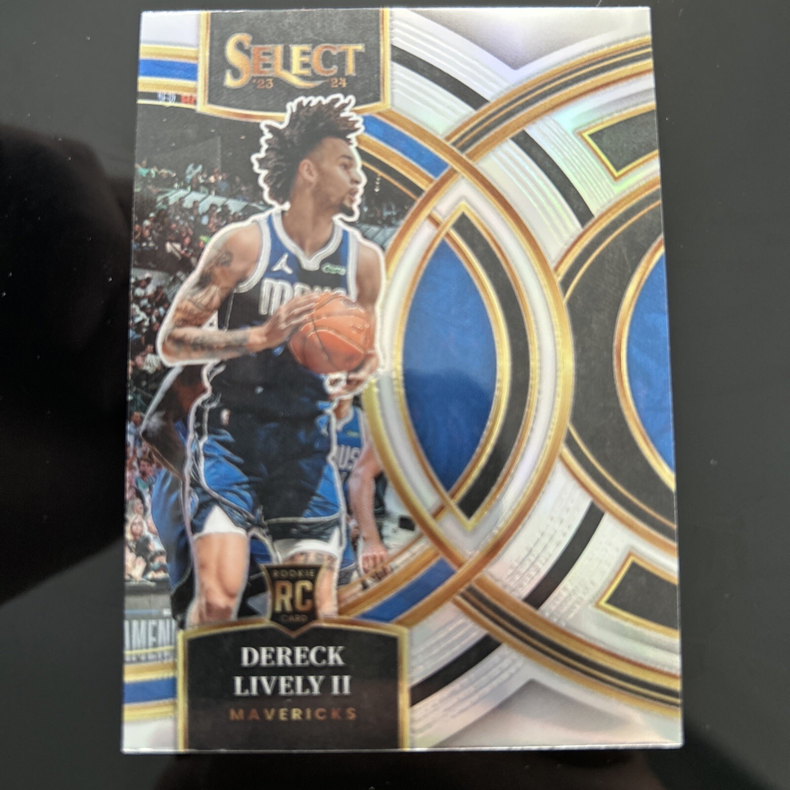 2023-24 Select Premier Level Silver Dereck Lively II RC Rookie - MAVERICKS
