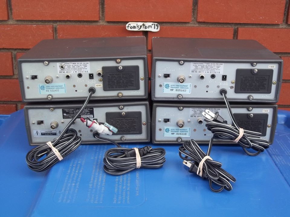 2X REALISTIC PRO2005 AND 2X PRO2006 SCANNERS FOR PARTS eBay