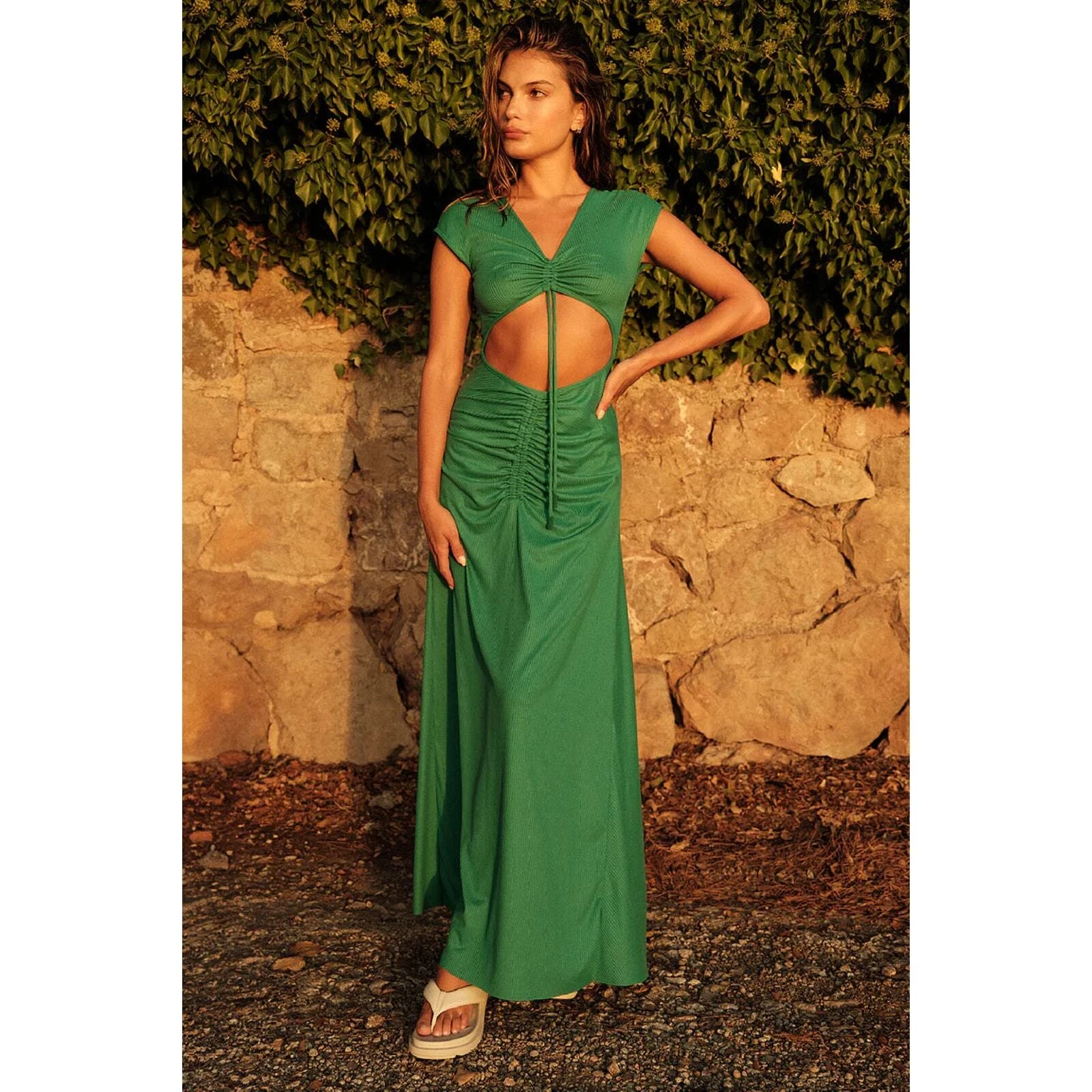 Agua Bendita Ailana Tile Dress Nwt SIZE M