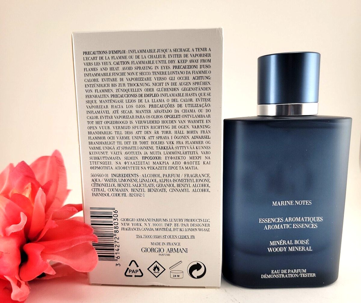 GIORGIO ARMANI Acqua Di Gio PROFONDO Eau De Parfum 2.5oz/75ml Men