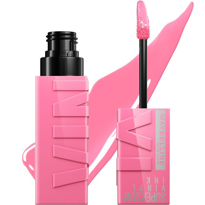 Super Stay Vinyl Ink Longwear No-Budge Liquid Lipcolor Make Up, Highly Pigmented
