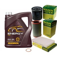 Mann Inspektionspaket 5L Mannol Energy 5W-30 FüR Renault Clio Ii 1.2 Kangoo