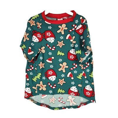 Holiday Fam Jam FAMJAM Pet Dog Pajama NWT Green Christmas
