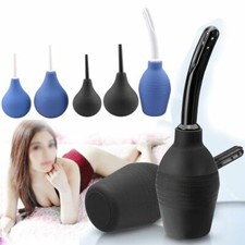 1/3pc Grade Anal / Vaginal Bulb Douche Enema Colonic Irrigation Home Cleaner Kit