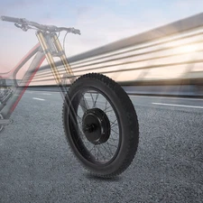 24" Ebike Front Wheel Hub Motor Electric Bicycle Motor Conversion Kit 1500w 48v