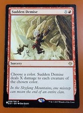 1x Sudden Demise | Mystery Booster | Archenemy: Nicol Bolas | MTG Magic Cards