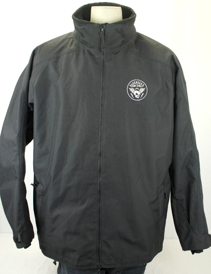 SLEDNECKS OUTERWEAR MEN'S SNOWMOBILE BLACK JACKET SIZE XXL VGC! - Imagem 3 de 4