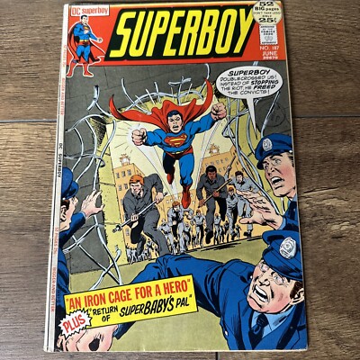 SUPERBOY 187 PRISON RIOT JAIL BREAK! SUPERBABY DIAL H FOR HERO NICK CARDY
