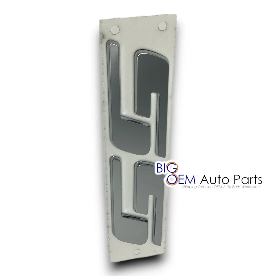 03-06 Chevrolet Silverado SS puerta puerta trasera emblema insignia placa de identificación OEM 15178666 Foto 2 de 4