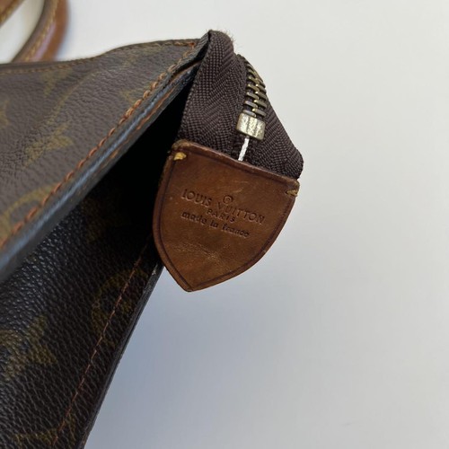 Auth LOUIS VUITTON Sac Triangle Bag Monogram Hand Bag Vintage - Picture 6 of 16