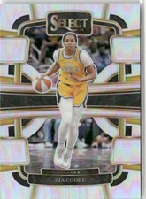 2023-24 Panini Select WNBA Silver Prizm Zia Cooke Los Angeles Sparks #47
