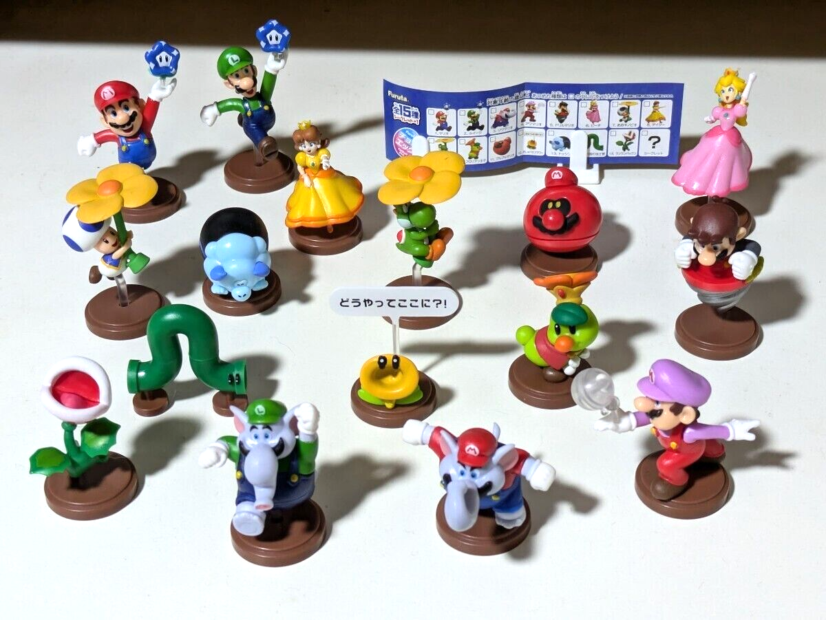 メーカー 一覧 Furuta Choco Figure Mini Wonder Bros. Mario Super Egg スーパーマリオ