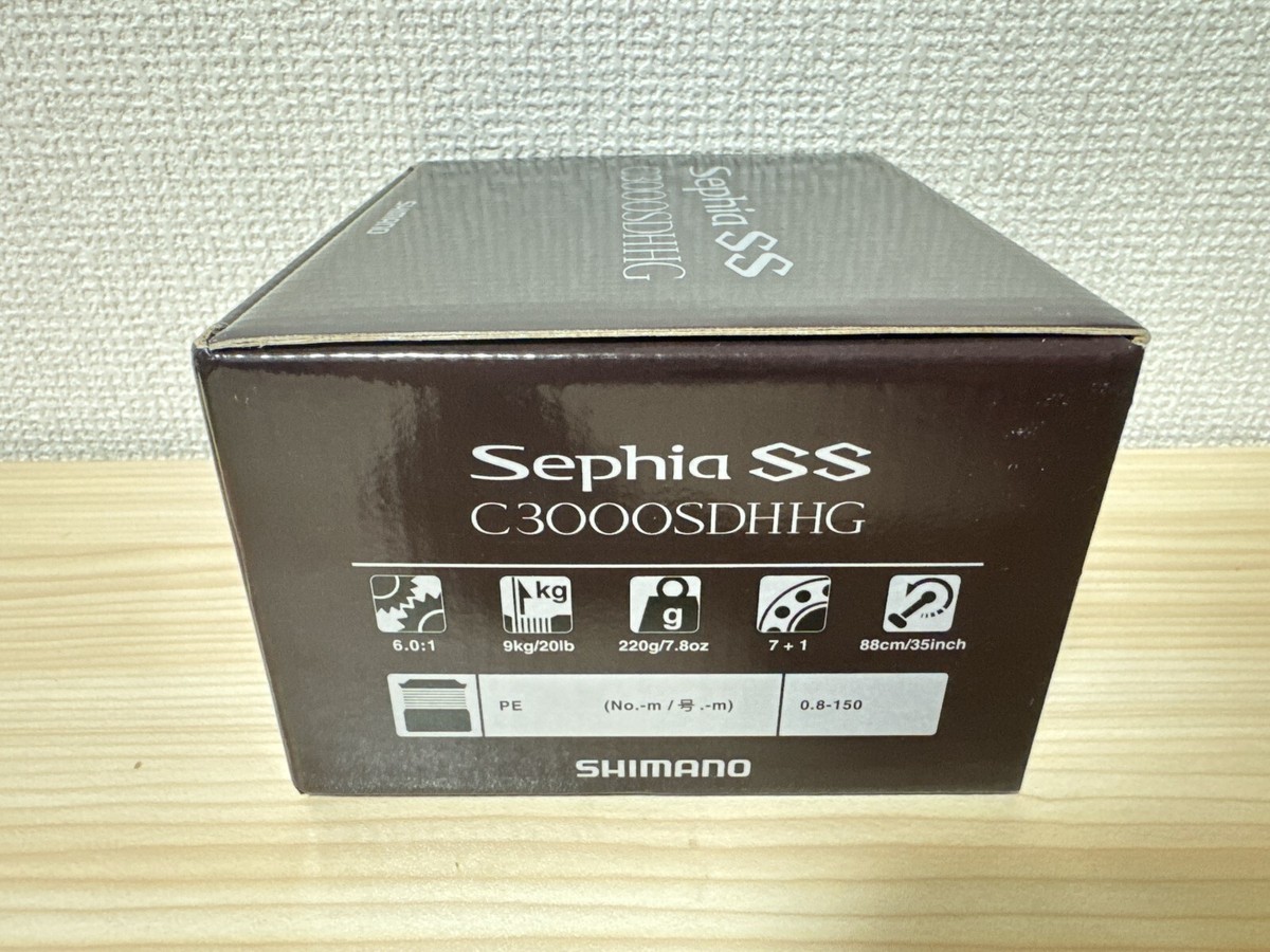 Spinning Reel 19 Sephia SS C3000SDHHG 6.0:1 Fishing Reel IN
