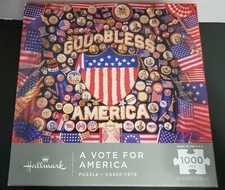 NEW- Hallmark- A Vote for America 1000 Pc Jigsaw Puzzle 24 x 30 Made in USA