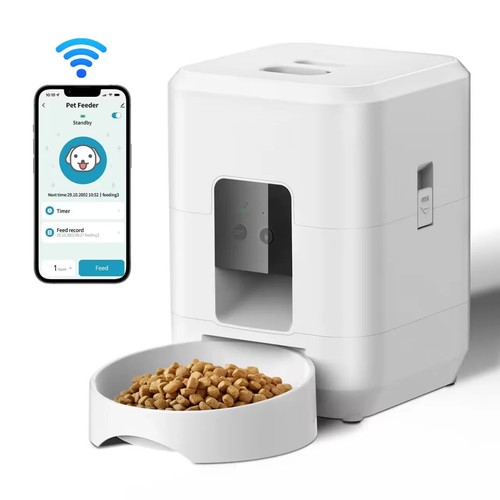 Smart Pet Feeder, Automatischer Katzen-/Hundefutterspender, Zeitgesteuert, Portionskontrolle - Bild 7 von 14