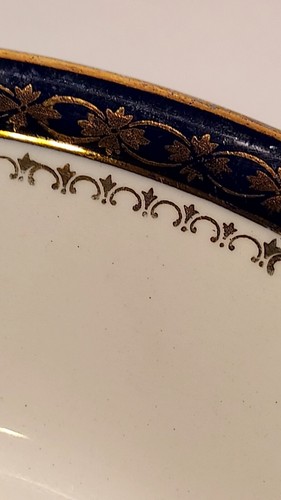 Meakin Alfred England Bleu de Roi Suppen-/Saußenschalen 7 1/4 Zoll gebraucht - Bild 6 von 8