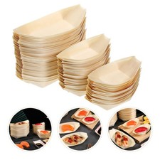  100 Pcs Vassoio Della Barca Di Sashimi Portata Per Sushi Stoviglie