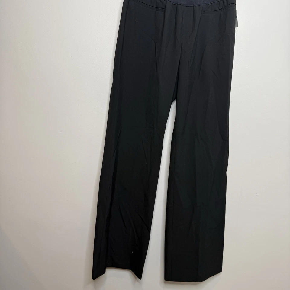 GAP Maternity Modern Bootcut Stretch Black Pants With Elastic Waist Size 12R NWT - Image 4 of 4