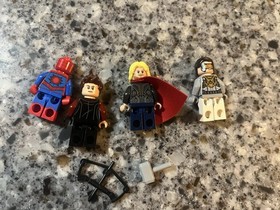Lego Marvel Superheroes Lot (Minifigures, 76030 Complete, 76308 Sealed)