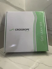 Crossrope Get Lean Weighted Jump Rope Set Size S 8ft – 1/4 lb & 1/2 lb Ropes