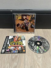 CTR Crash Team Racing (Sony PlayStation 1 PS1) Etiqueta Negra CIB Completo con Manual