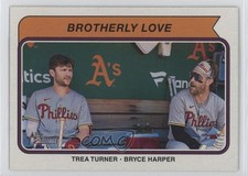 2023 Topps Heritage High Number Combo Cards Bryce Harper Trea Turner #CC-10 0t2