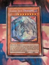 Clear Vice Dragon SOVR unl LP Yugioh