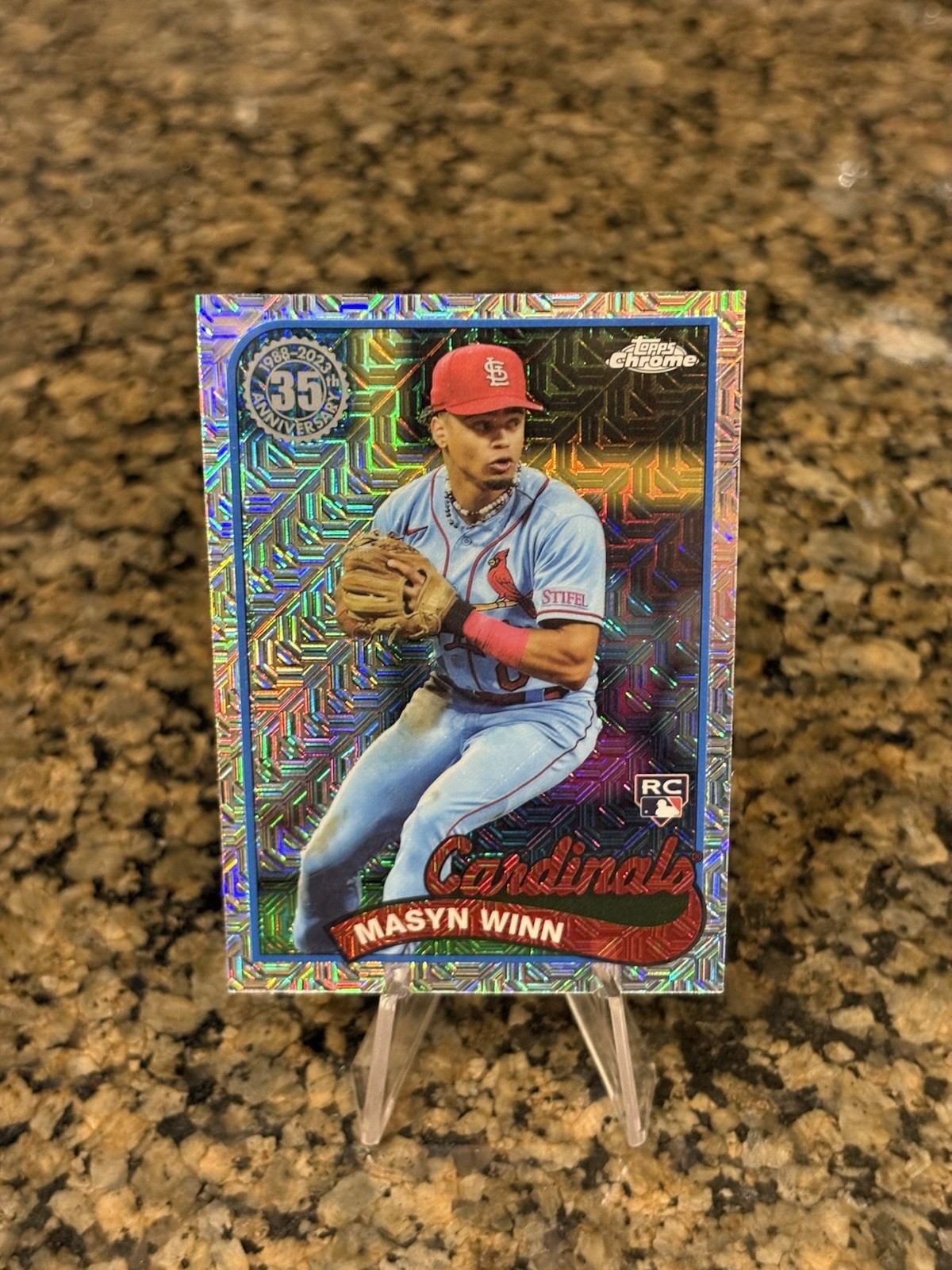 2024 Topps Series 1 MASYN WINN #T89C-78 RC 1989 Silver Pack Mojo Refractor