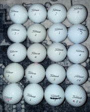20 Titleist Pro V1 Used Golf Balls 3A And 4A Free Shipping