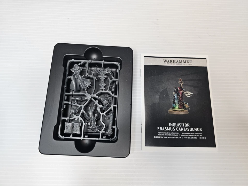 Warhammer 40k Inquisitor Erasmus Cartavolnus NIB - Image 3 of 3