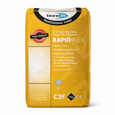 Bond It Rapid-Flex Grey Tile Adhesive 20kg Flexible Rapid Set Floor
