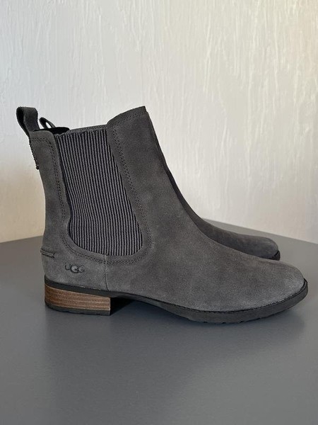 Women UGG Boots Grey Suede 38 #O0TC