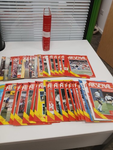 Arsenal FC Programme & Memorabilia Collection 30+ Seasons in Binders + Extras - Picture 6 of 16
