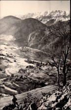 RPPC Mountain View Piatra Craiului Romania vintage postcard a944