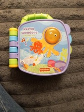 Fisher-Price Bilderbuch Ozean Wunder Entwicklung & Aktivität Spielzeug
