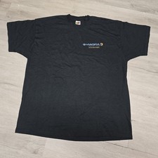 Vintage Viagra Pfizer Shirt Mens 2XL Black Promo Pharmaceutical Advertising 00s