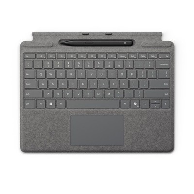 Microsoft Surface Pro Keyboard mit Surface Slim Pen Silber