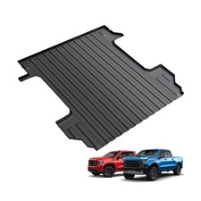 Truck Bed Mat for 2019-2026 Chevy Silverado 1500  Sierra 1500, 5.8FT All Wea...