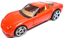 2004 HOT WHEELS HW FIRST EDITIONS CHEVY C6 CORVETTE RED 1:64 DIECAST 2 3/4" CAR
