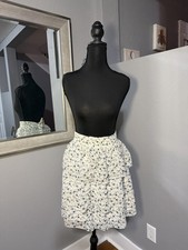 Maurices Floral Tiered Romantic Preppy Midi Skirt Size XL