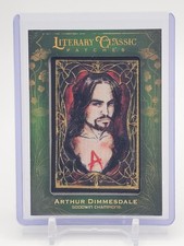 ARTHUR DIMMESDALE 2024 UD GOODWIN CHAMPIONS LITERARY CLASSIC PATCHES Q3474